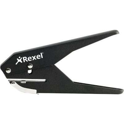 Rexel S120 Plier Punch (Single Hole)(Black)