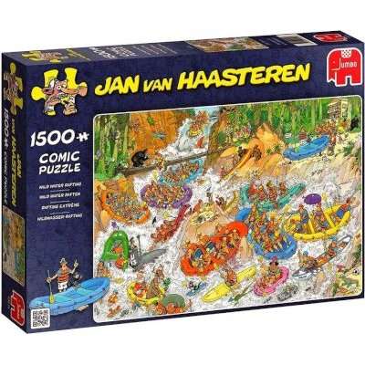 Jumbo Jan van Haasteren Wild Water Rafting Jigsaw Puzzle (1500 Pieces)