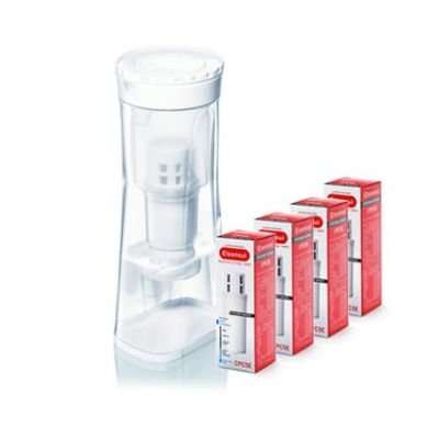 Cleansui Water Filter Jug with 4 Replacement Cartridges (CP015E)