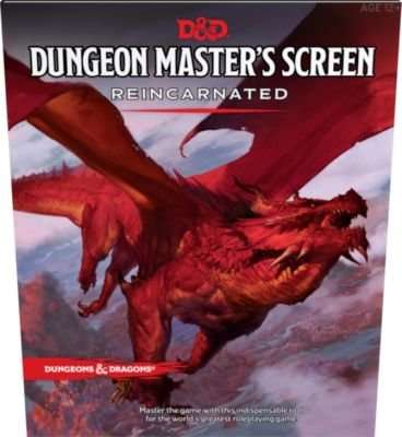 Dungeon Master's Screen Reincarnated (Hardcover)