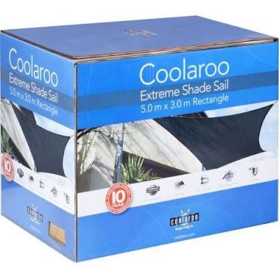 Coolaroo Extreme Shade Sail Rectangle 5x3m