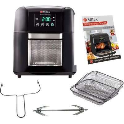 Milex Digital Hurricane Power AirFryer Oven XL with Rotisserie