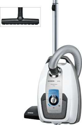 Siemens Q8.0 Extreme Silence Power Vacuum Cleaner (White)