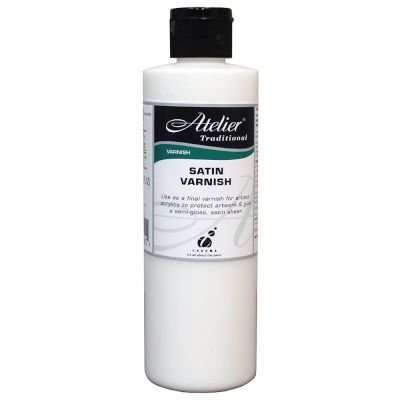 Atelier Acrylic Medium - 250ml - Varnish - Satin