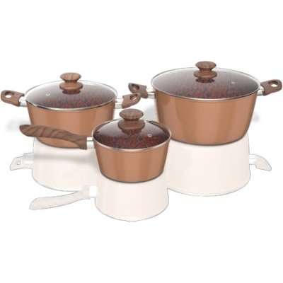 Bennett Read Copper & Rock Pot Set (6 Piece)