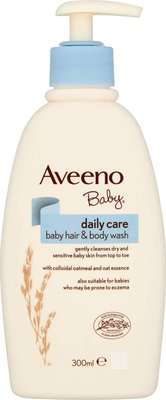 Aveeno Baby Hair & Body Wash (300ml)