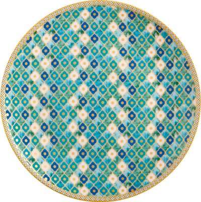 Maxwell and Williams Kasbah Coupe Plate (19.5cm)(Turquoise)