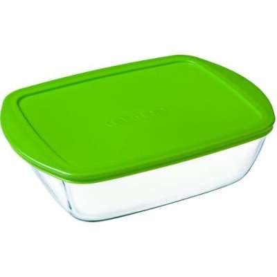 Pyrex Cook & Store Rectangular Dish with Plastic Lid (2.5L)