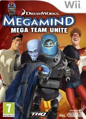 Megamind - Mega Team Unite (Nintendo Wii, Game)