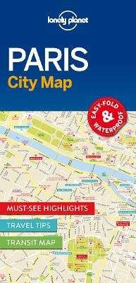 Lonely Planet Paris City Map (Sheet map)