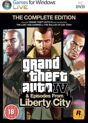 Grand Theft Auto IV Complete Edition (CANNOT BE SOLD AS CODES) (PC, DVD-ROM)
