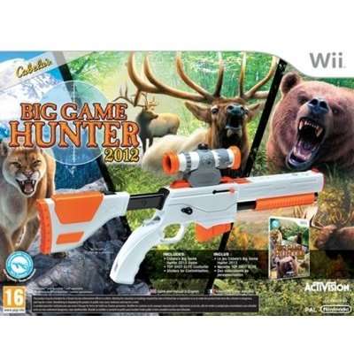 Cabela's Big Game Hunter 2012 (With Top Shot Elite) (Nintendo Wii, DVD-ROM)