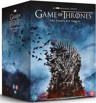 Game Of Thrones: The Complete Series - Season 1-8 (DVD, Boxed set)