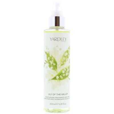 Yardley London Moisturising Fragrance Body Mist - Lilly Of The Valley (200ml) - Parallel Import