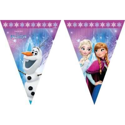 Disney Frozen Northern Lights - Triangle Flag Banner (9 Flags)