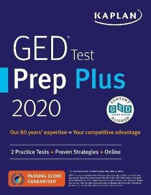 GED Test Prep Plus 2020 - 2 Practice Tests + Proven Strategies + Online (Paperback, Revised, Revised