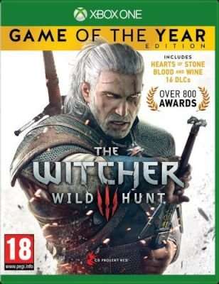 The Witcher 3 - Game Of The Year Edition (XBox One, Blu-ray disc)