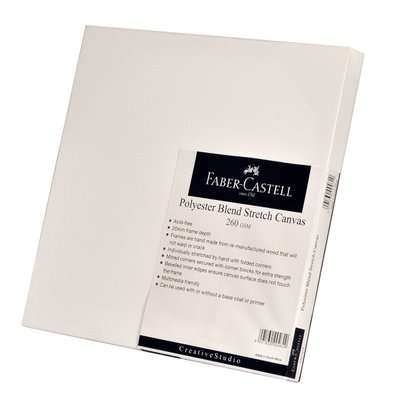 Faber-Castell Polyester Blend Stretch Canvas (Thin Edge)(260gsm)(20 x 20")
