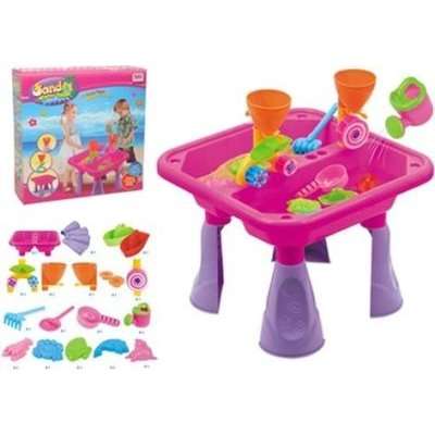 Sand & Water Table / Pink 23 Piece
