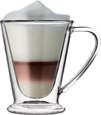 Nova Double Wall Coffee Latte Mug (250ml)(2-Pack)