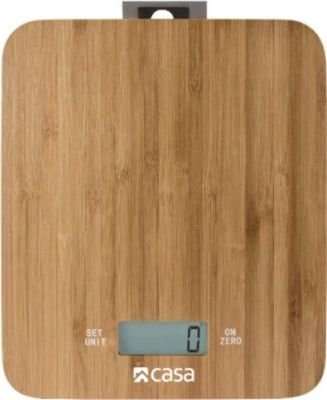 Casa Electronic Bamboo Kitchen Scale