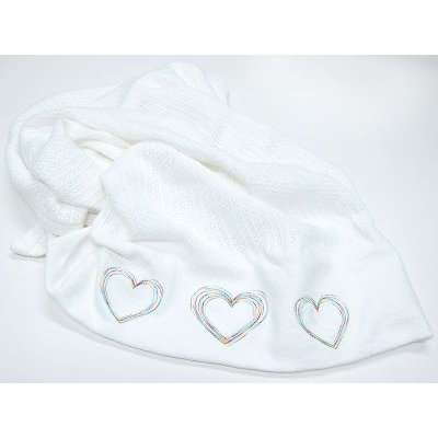 Baby Sense Cellular Blanket - Bright (White)