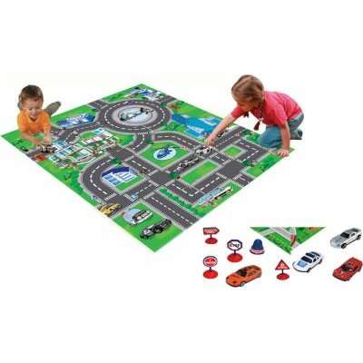 Kids Police Playmat With Accessories (70  80cm)
