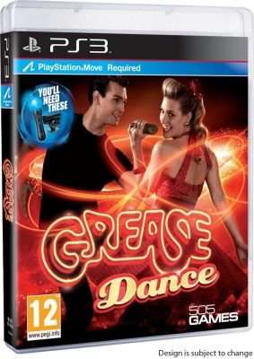 Grease - Playstation Move Required (PlayStation 3, Blu-ray disc) (PlayStation 3, DVD-ROM)