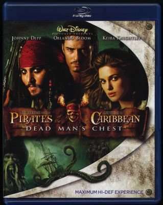 Pirates Of The Caribbean 2 - Dead Man's Chest (English, Italian, German, Blu-ray disc)