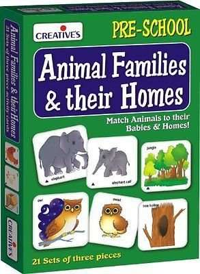 Creative's Animals Families & Their Homes