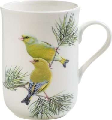 Maxwell & Williams Birds of the World Katherine Castle Mug (300ml) (Greenfinches)