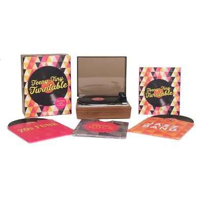 Teeny-Tiny Turntable - Includes 3 Mini-LPs to Play! (Paperback)