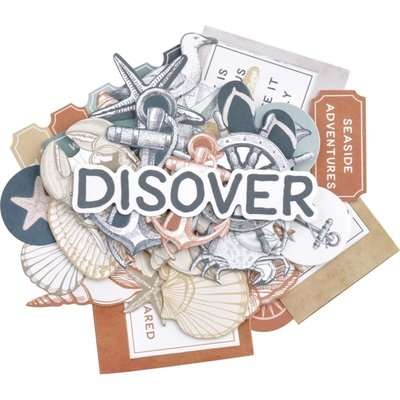 Kaisercraft Unchartered Waters Collectables Die Cut Pieces