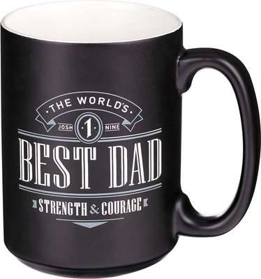 Best Dad Joshua 1:9 (Ceramic Mug)