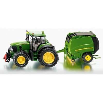 Siku John Deere Tractor With Baler
