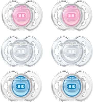 Tommee Tippee Closer to Nature Air Soother (0 to 6 Months | 2 Pack | Supplied colour may vary)