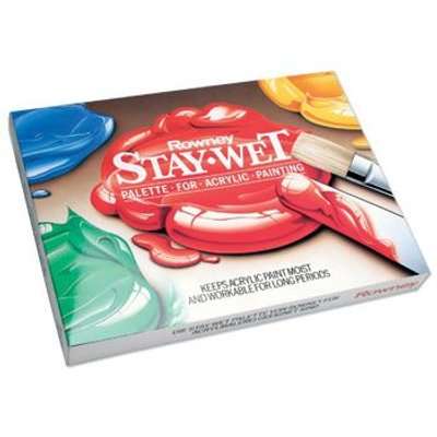 Daler Rowney Stay Wet Palette With Lid Small 10x11in