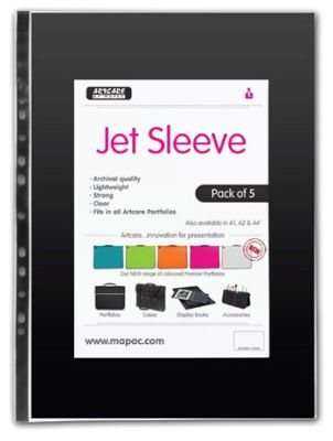 Mapac Jet Archival Portfolio Sleeve 5 Pack (A3)