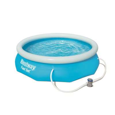 Bestway Fast Set Pool (Blue) (305cm x 76cm) - Including Pump