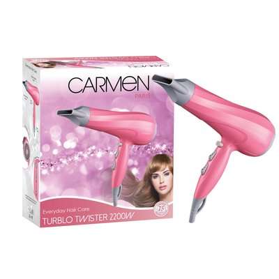 Carmen In-The-Pink  Turbo Hairdryer
