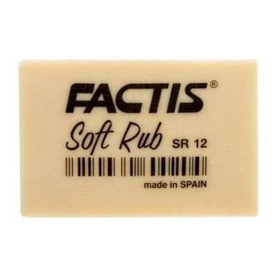 Factis Soft Rub (Gum) Eraser - Off White
