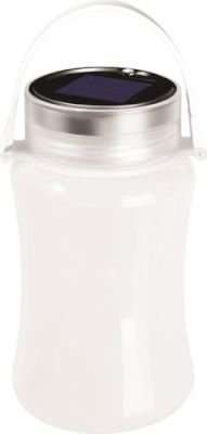 UltraTec Solar LED Silicone Waterproof Bottle (White)