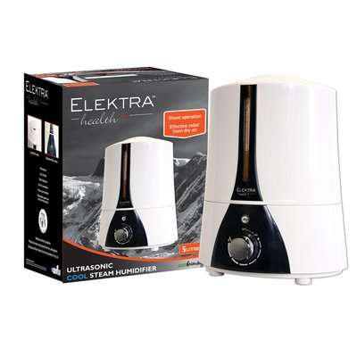 Elektra Health 8077 Ultrasonic Cool Steam Humidifier (5L)