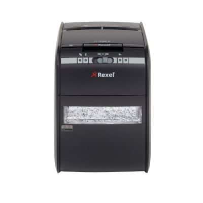 Rexel Auto+ 90X Cross-Cut Shredder (Black)