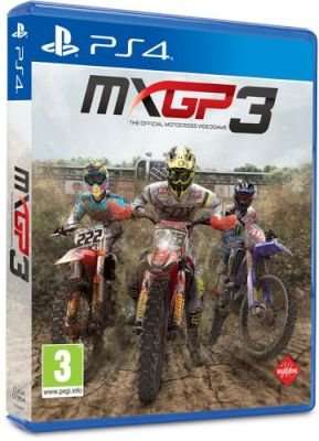 MXGP3 - The Official Motocross Videogame (PlayStation 4, Blu-ray disc)