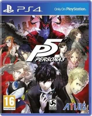 Persona 5 (PlayStation 4, Blu-ray disc)