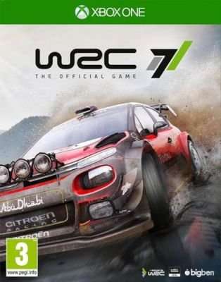 WRC7 (XBox One, Blu-ray disc)