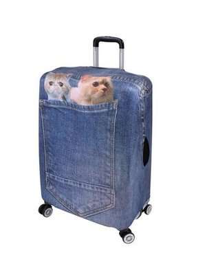 Marco Stretch Luggage Cover (24 inch)(Cats)