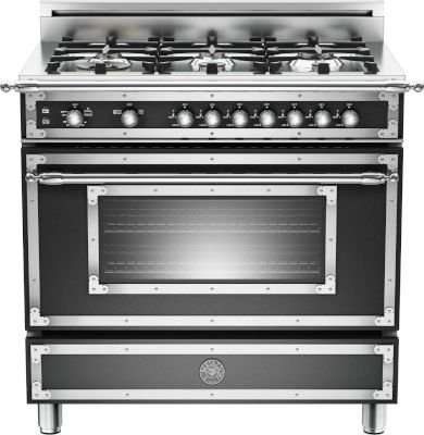 Bertazzoni Heritage Gas Hob & Gas Oven (911mm | Black)