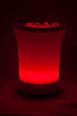 Polaroid Colour Changing LED Ice Bucket with Built in Bluetooth Speaker (Small)